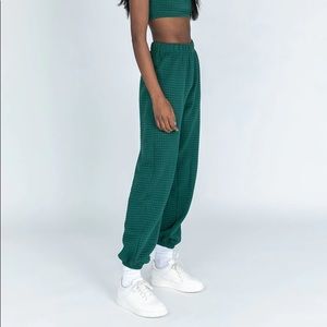 Princess Polly Arabella Pants only Forest green